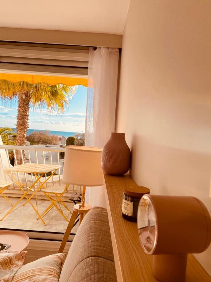 Le Cali, P2 Cabine Dans Une Residence Avec Piscine, Vue Mer Et Parking Prive La Grande-Motte Buitenkant foto