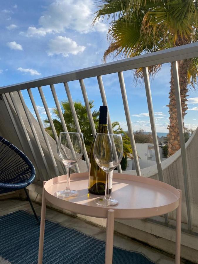 Le Cali, P2 Cabine Dans Une Residence Avec Piscine, Vue Mer Et Parking Prive La Grande-Motte Buitenkant foto