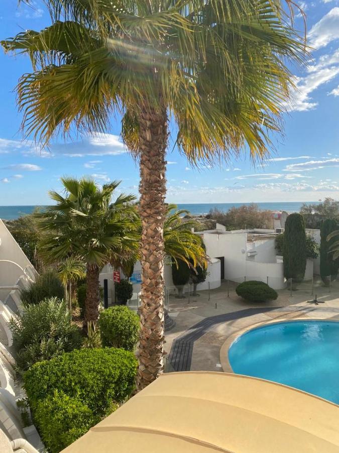 Le Cali, P2 Cabine Dans Une Residence Avec Piscine, Vue Mer Et Parking Prive La Grande-Motte Buitenkant foto